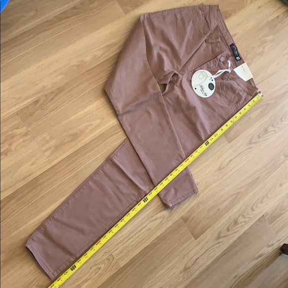 NEW dusty pink jeggings legging jeans size 29 30 L - Picture 3 of 9